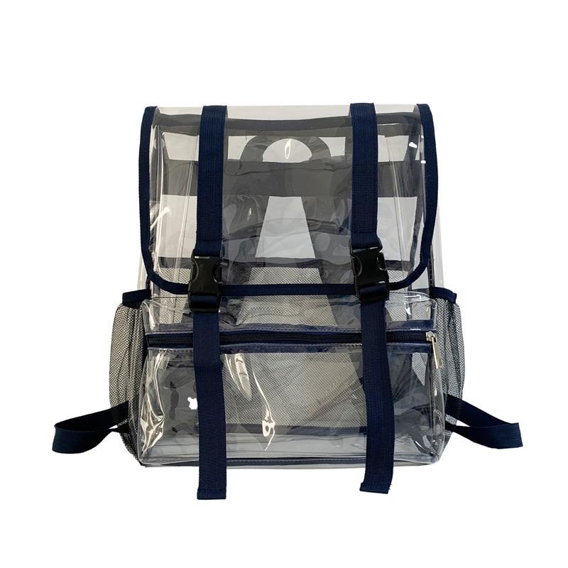 Waterproof Travel Backpack - Pvc Material - Blue