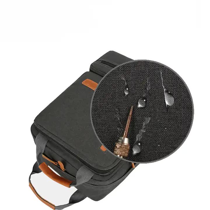 3-Piece Black Travel Backpack Set - Stylish Multi-Functional Backpack, Shoulder Bag & Pouch for Men & Women