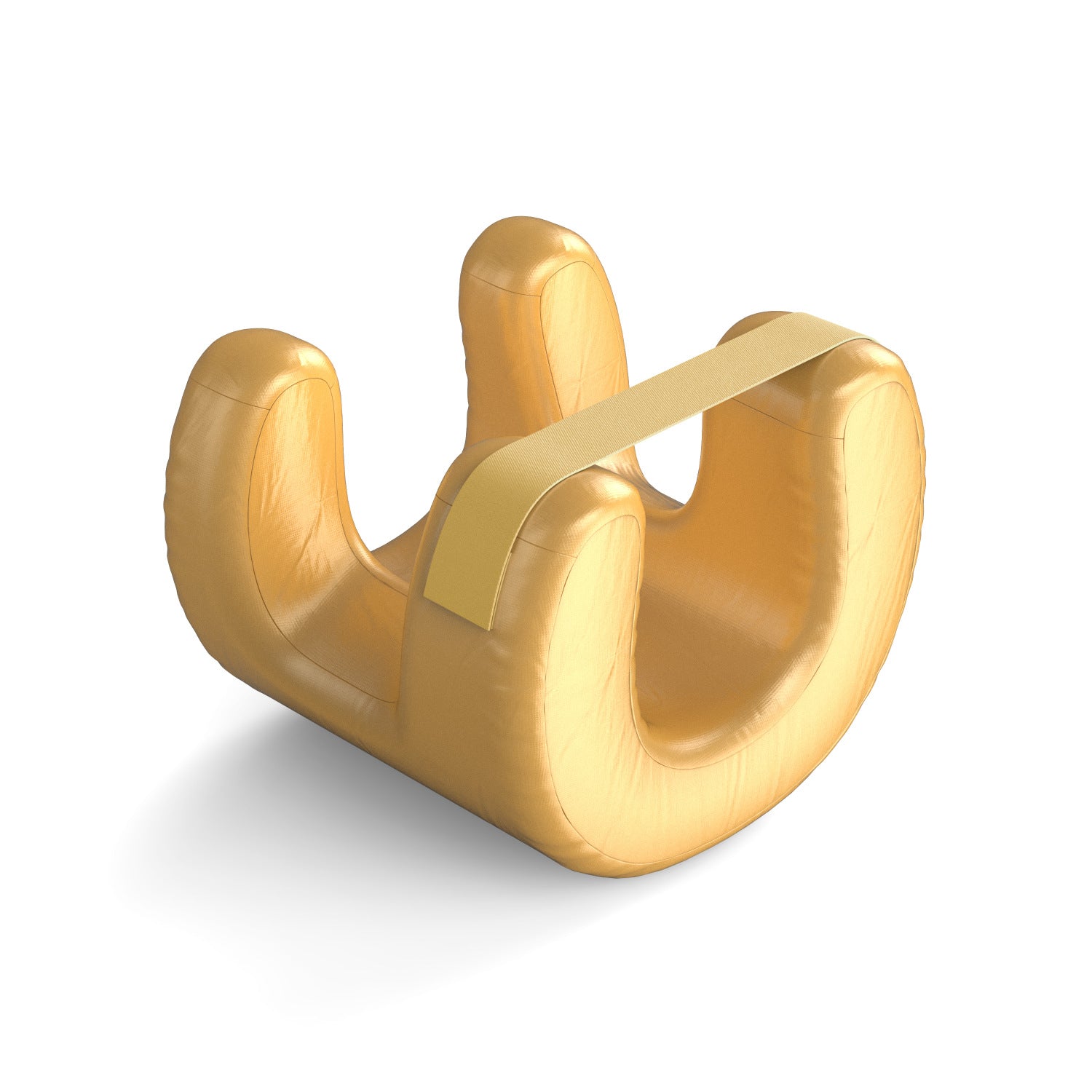 Gold Beauty Sleep Pillow - Contoured Memory Foam Pillow for Face & Neck Support